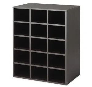 15 Section Organizer – Espresso | LOCAL UPPER EAST SIDE DELIVERY ONLY