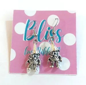 3D Gnome Charm Earrings