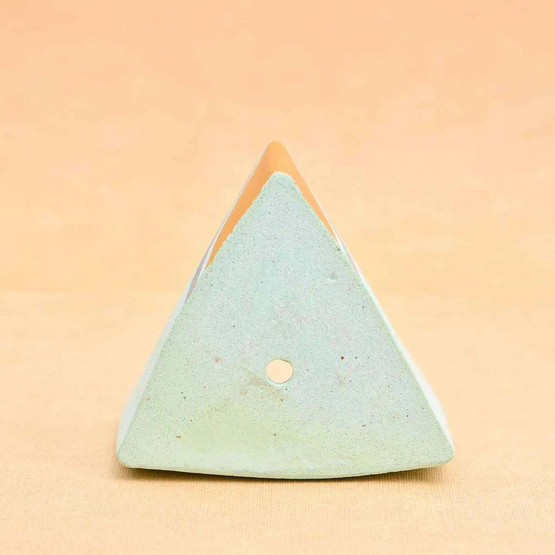5 inch (13 cm) Valley Concrete Pot (Pista Green)