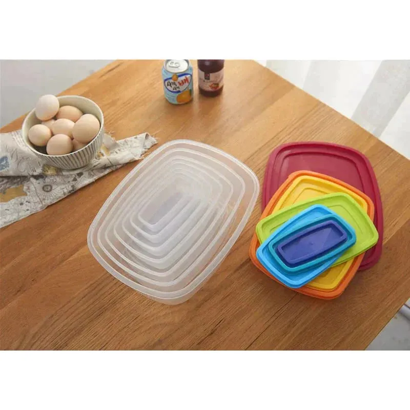 7pcs Rainbow Colour Boxes