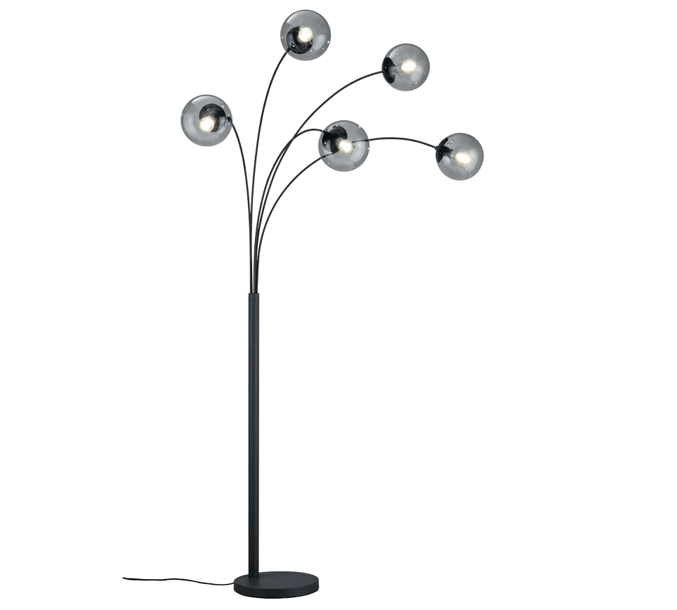 Balini Modern Floor Lamp - Anthracite