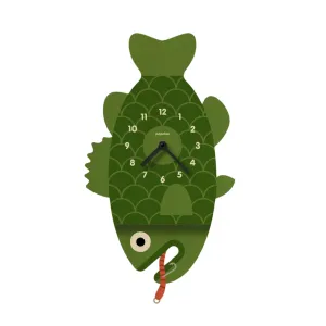 Bass Wooden Pendulum Clock by Popclox