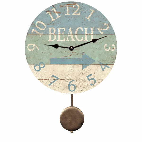 Beach Arrow Clock- Beach House Clock