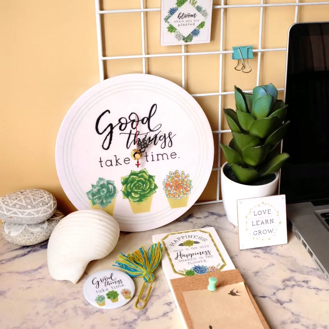 Bloom and Grow Clock [CLEARANCE]