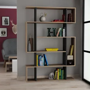 Bookshelf Mito - Sonoma Oak, Anthracite