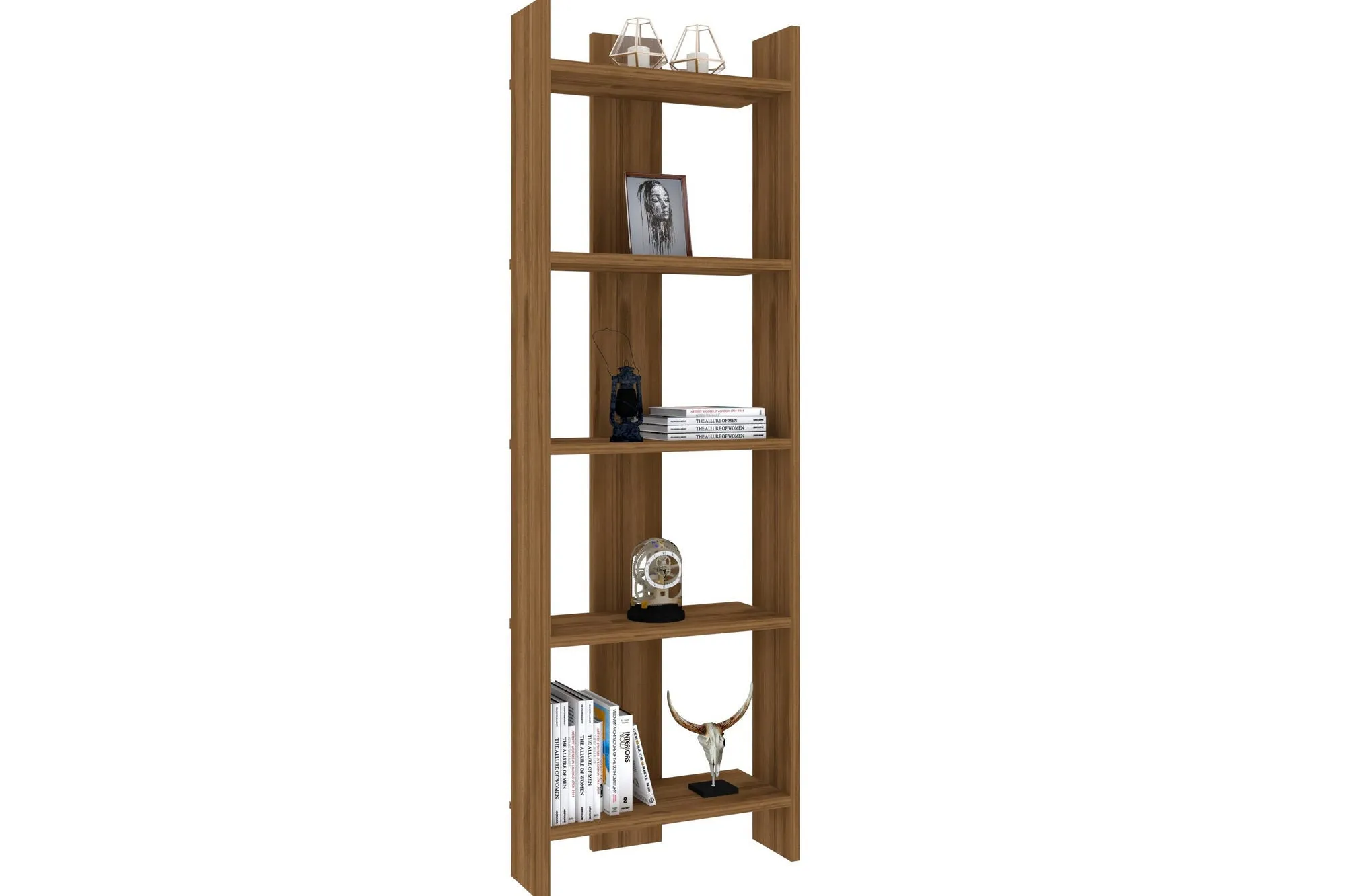 Bookshelf Virba - Walnut