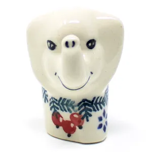 Boy Elephant-Miniature in Red Cardinals