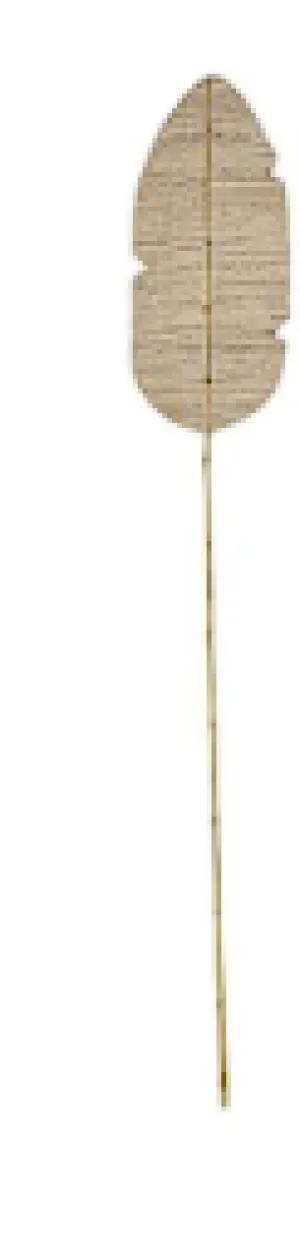 BROWN DRIED PLANT BAMBOO NATURAL FOLIAGE, SET OF 4 13"W, 79"H