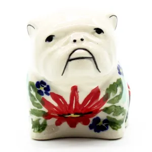 Bulldog-Miniature in Dahlia