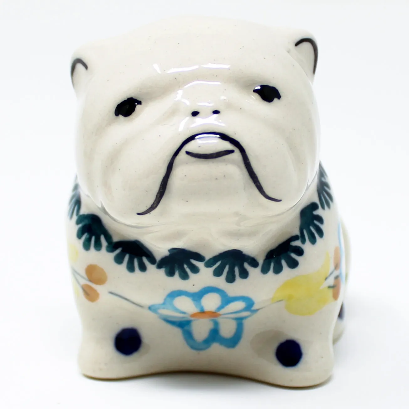 Bulldog-Miniature in Ladybugs