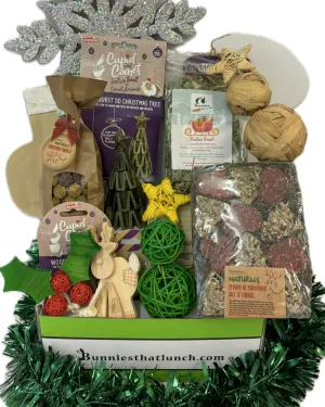 Bunny Christmas Box - GOLD