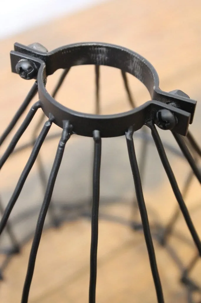 Cage Industrial Shade - Ball Trouble Light