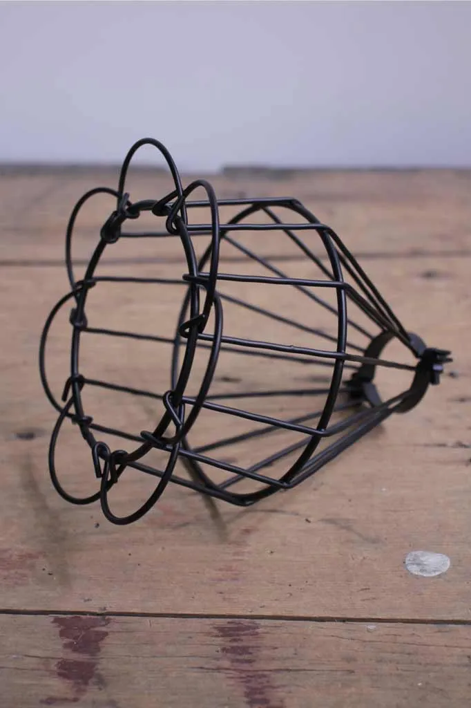 Cage Industrial Shade - Ball Trouble Light