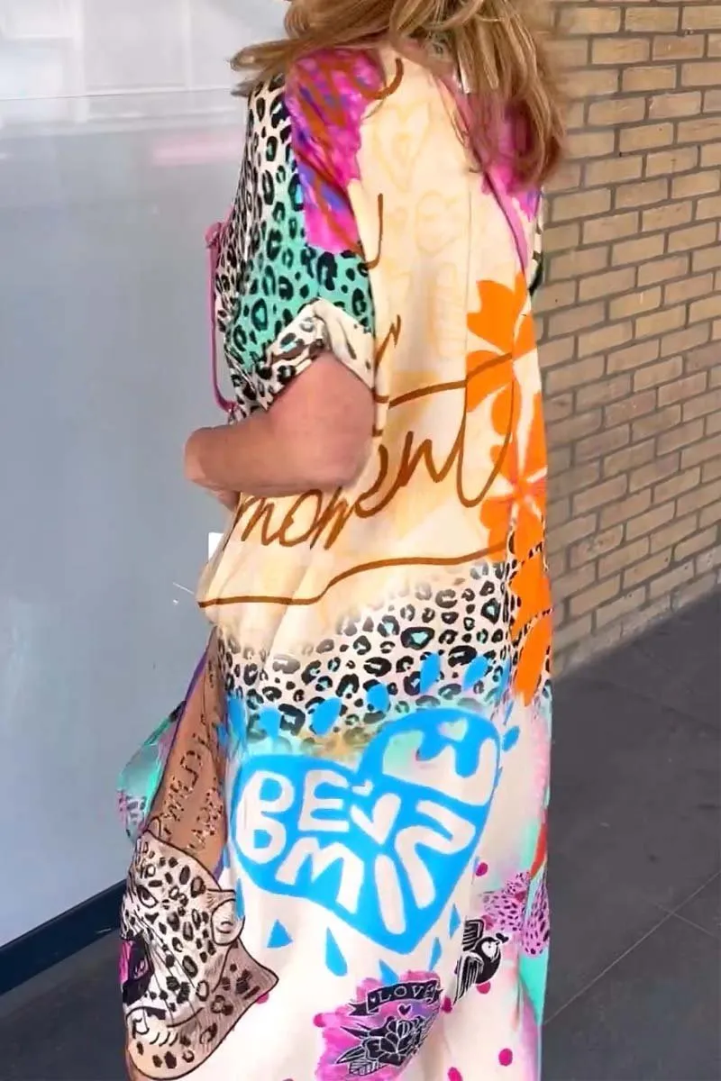 CHRISTINE - UNIQUE LEOPARD PRINT DRESS