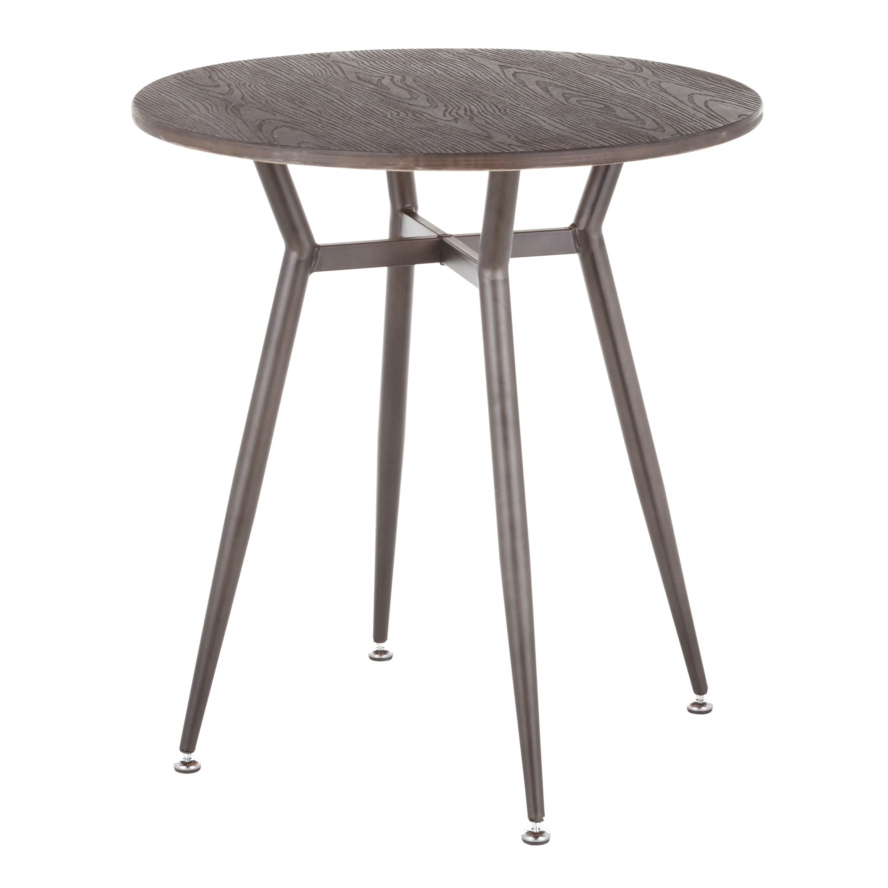 Clara - Industrial Round Dinette Table by Couch.com