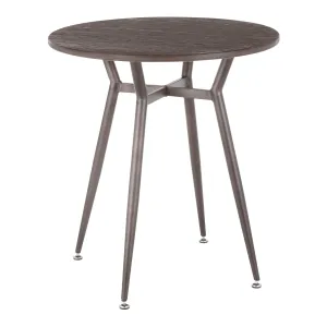 Clara - Industrial Round Dinette Table by Couch.com