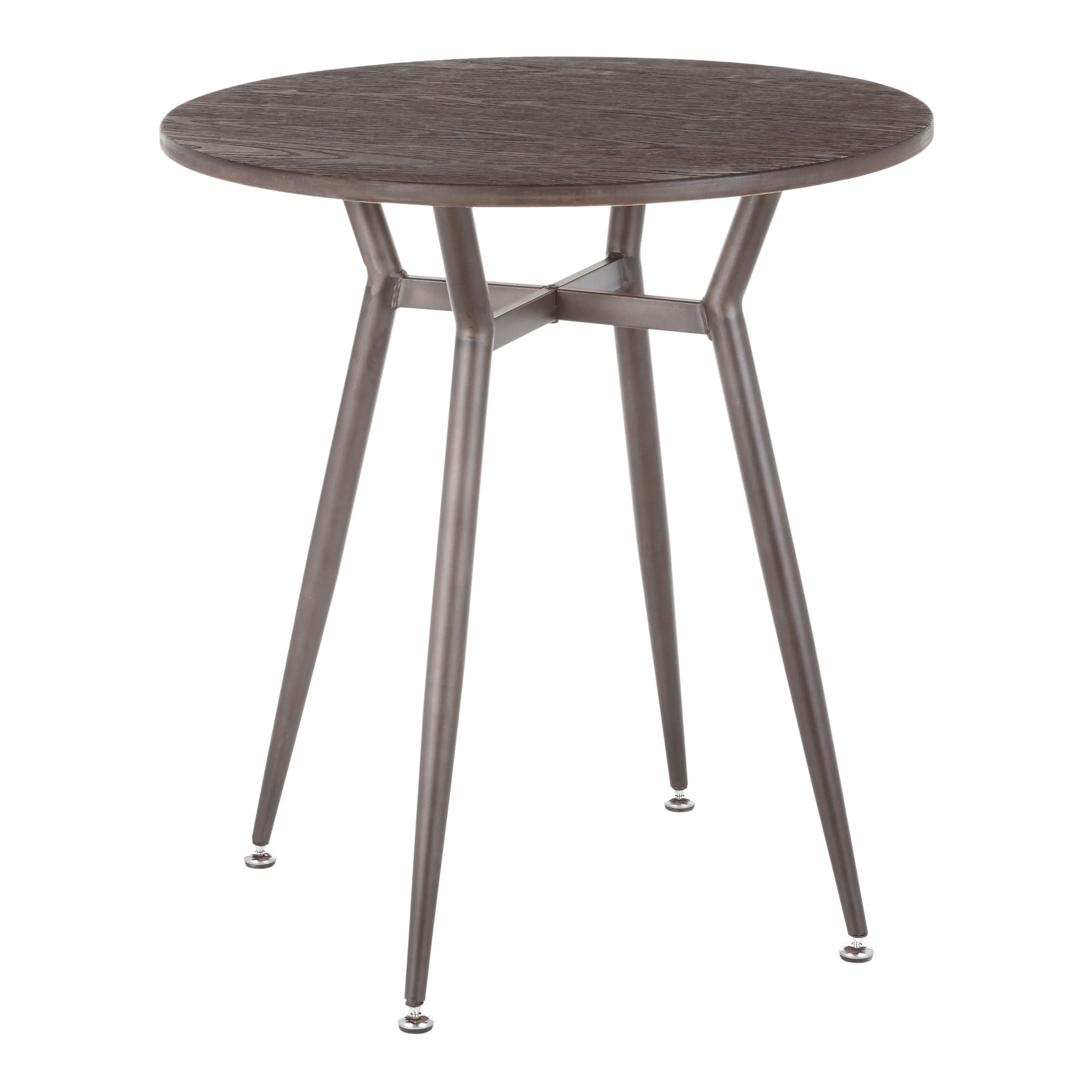 Clara - Industrial Round Dinette Table by Couch.com