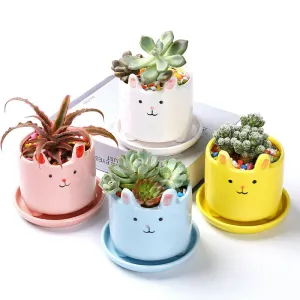 Creative Plant Pot Desktop Potted Desk Decorate Small Ornament