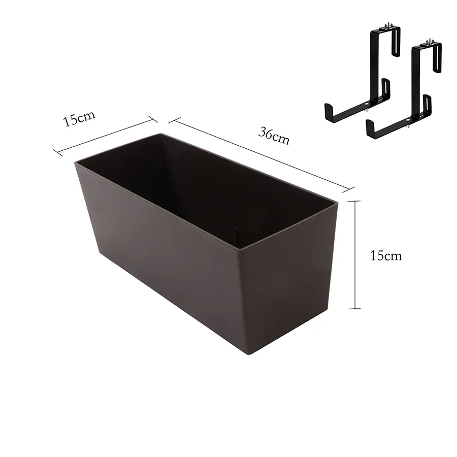 Cronos Balcony Pot