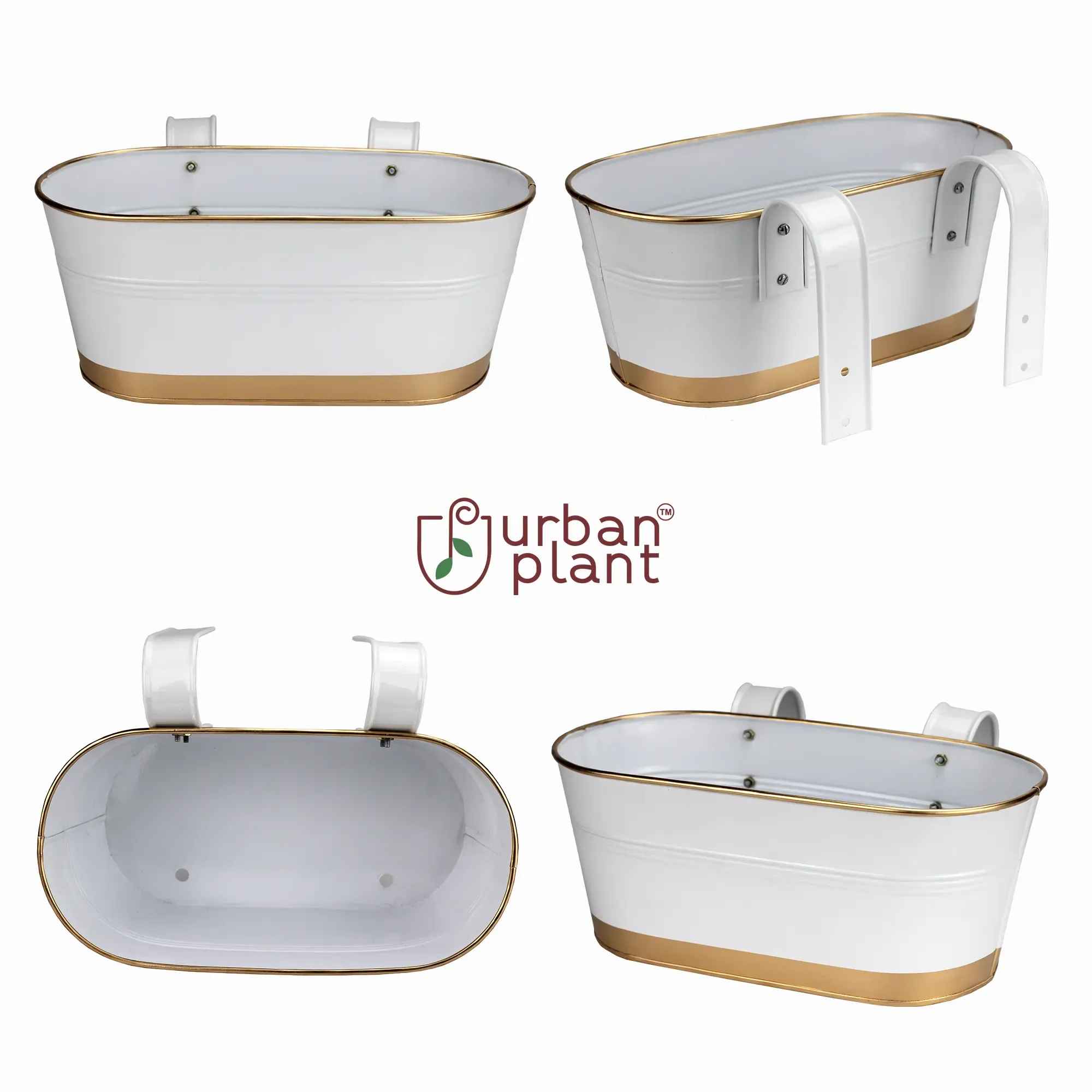 Curvian Hanging Planter - (Set of 5)