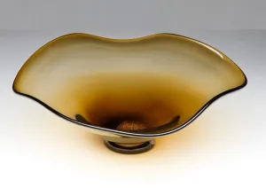 Dichroic Bowl "Dark Topaz"
