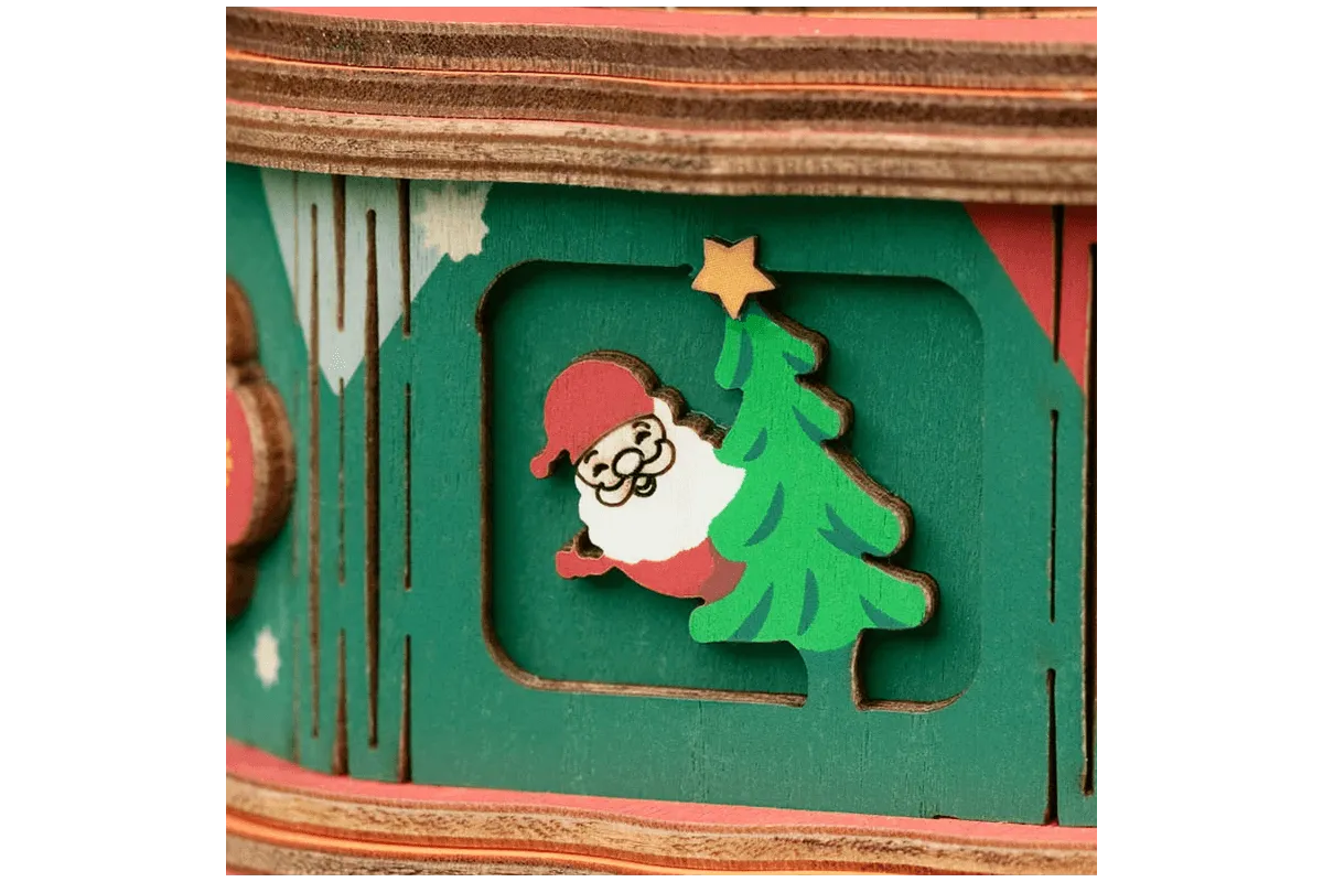 DIY 3D Vintage Music Box Puzzle | Handmade Building Craft | KidsToyLover