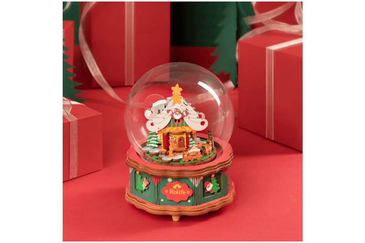 DIY 3D Vintage Music Box Puzzle | Handmade Building Craft | KidsToyLover