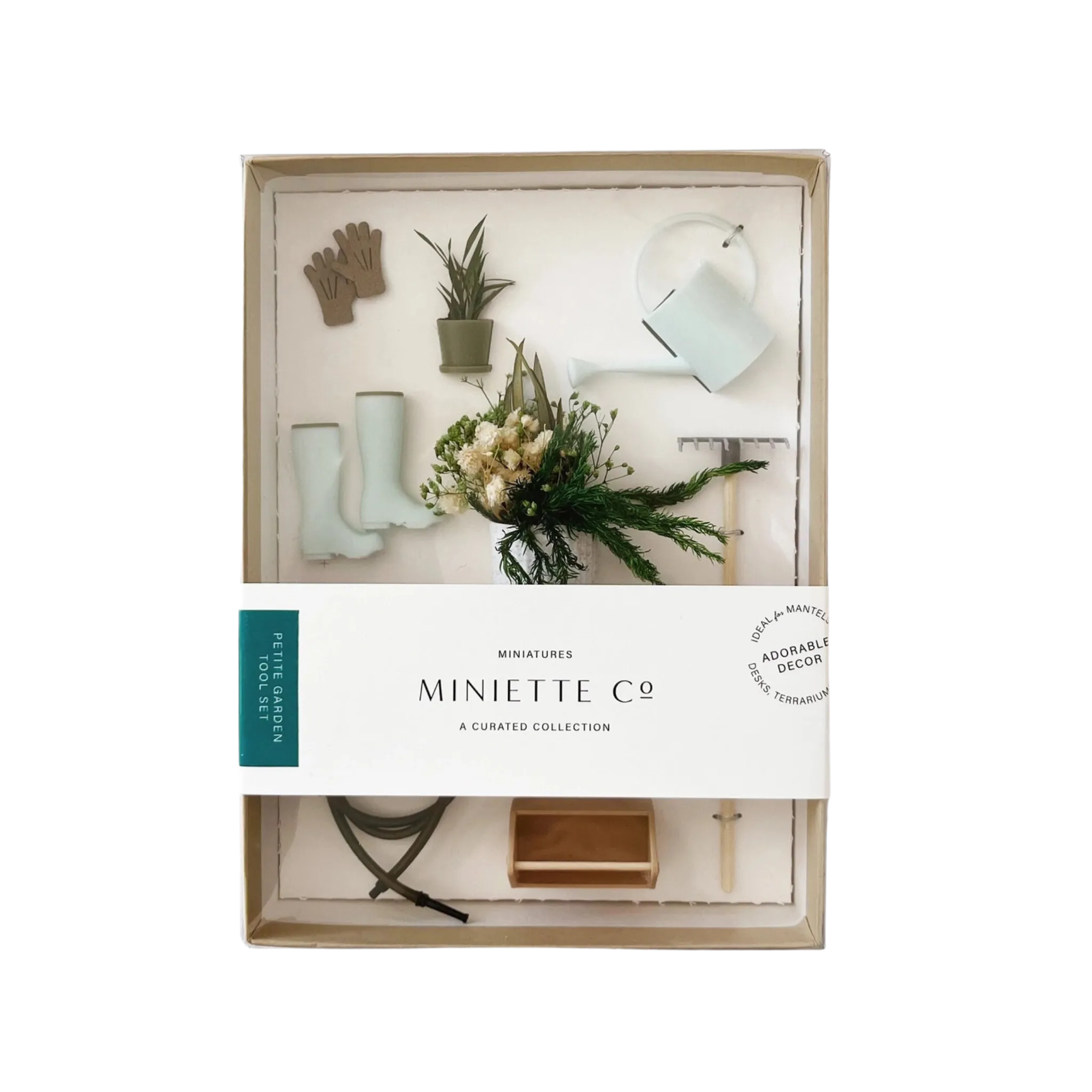 Dollhouse Miniature Garden Set