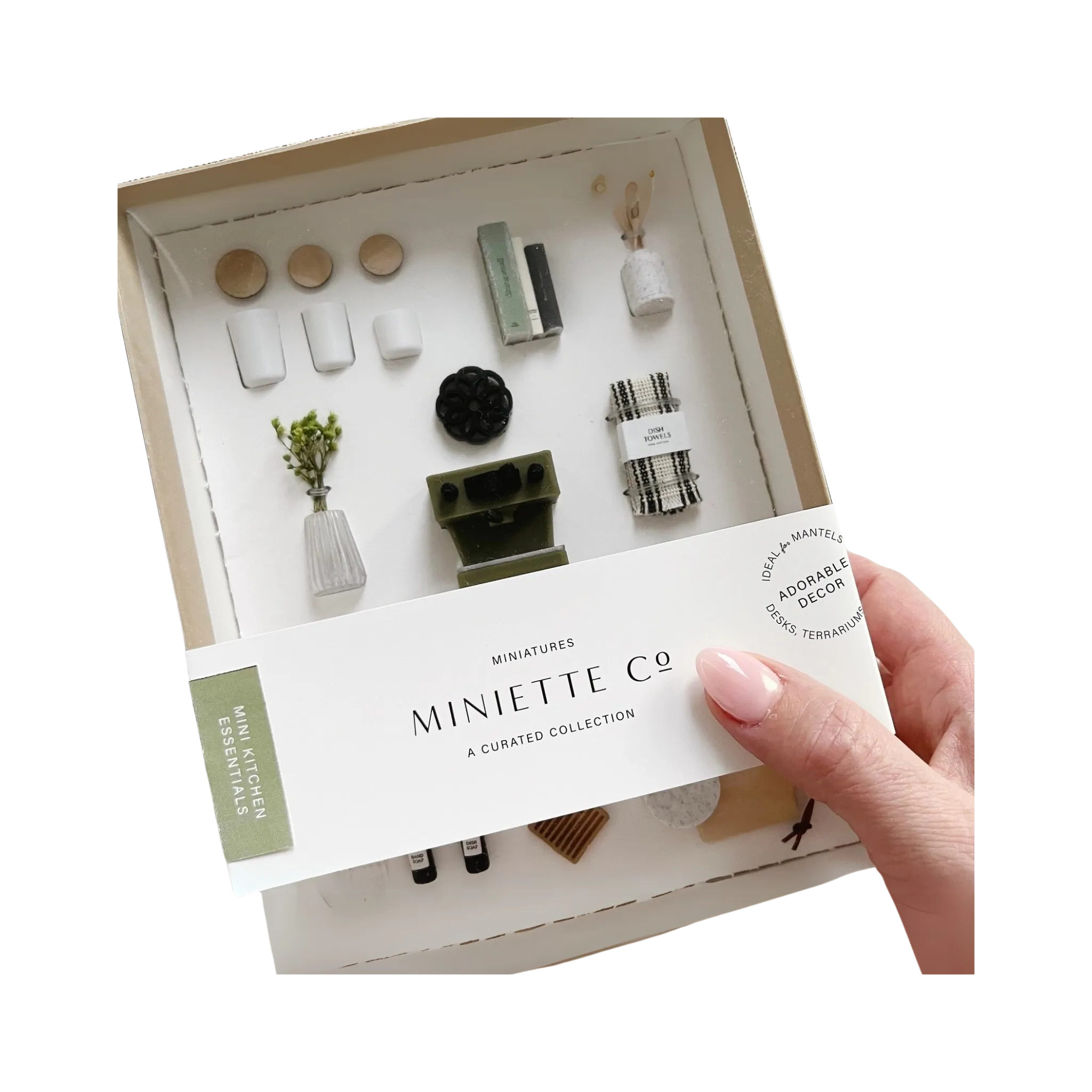 Dollhouse Miniature Kitchen Set