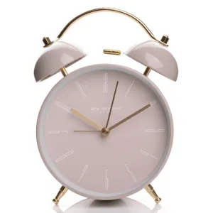 Double Bell Alarm Clock - Pink