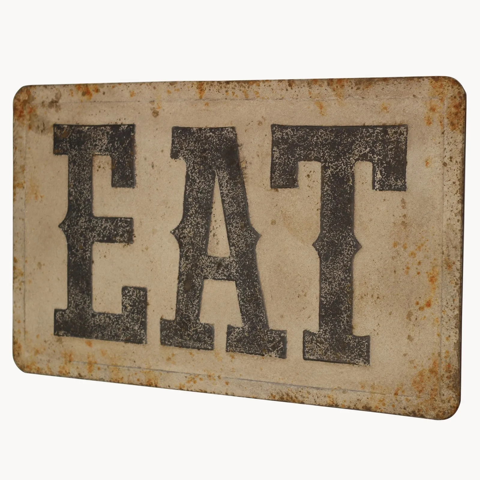 EAT iron sign