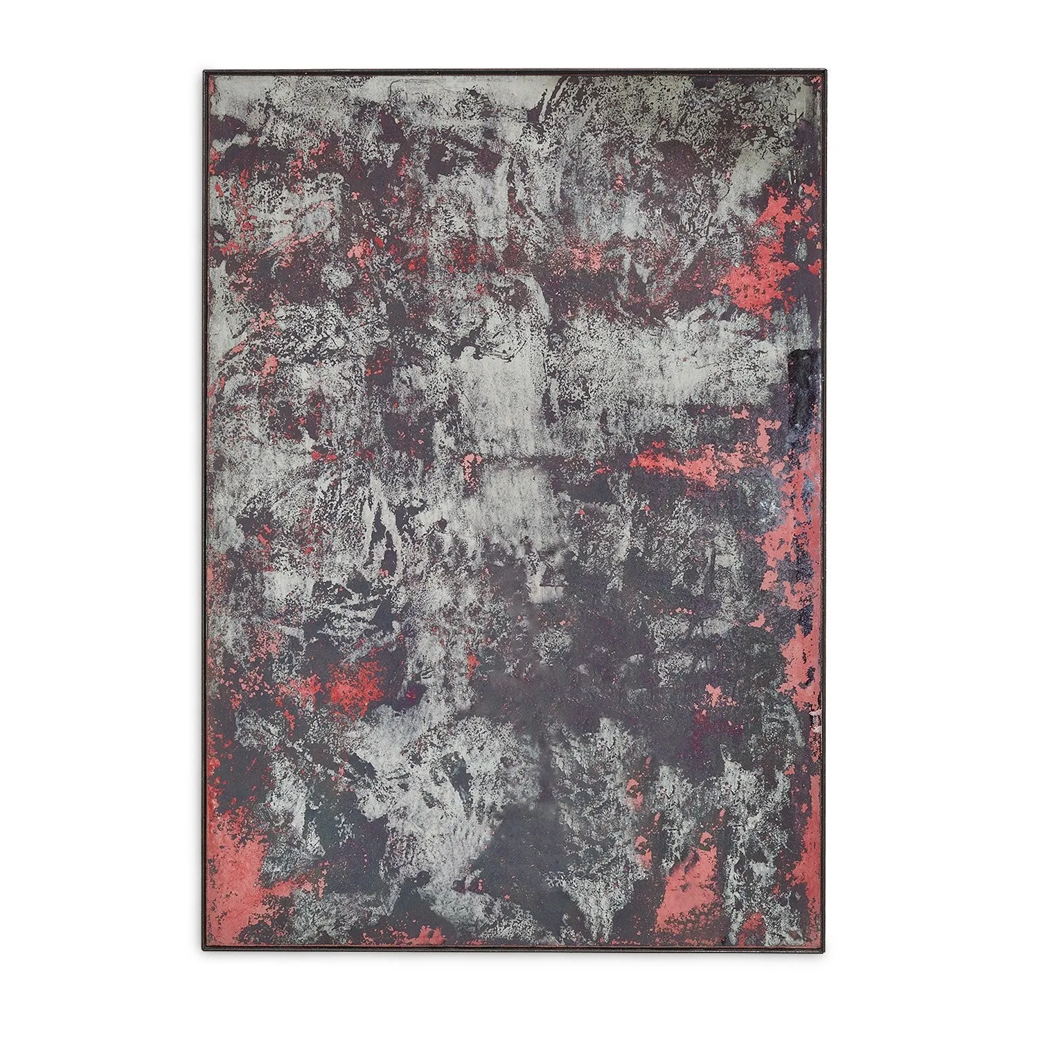 Echo Rectangular Color-Distressed Mirror