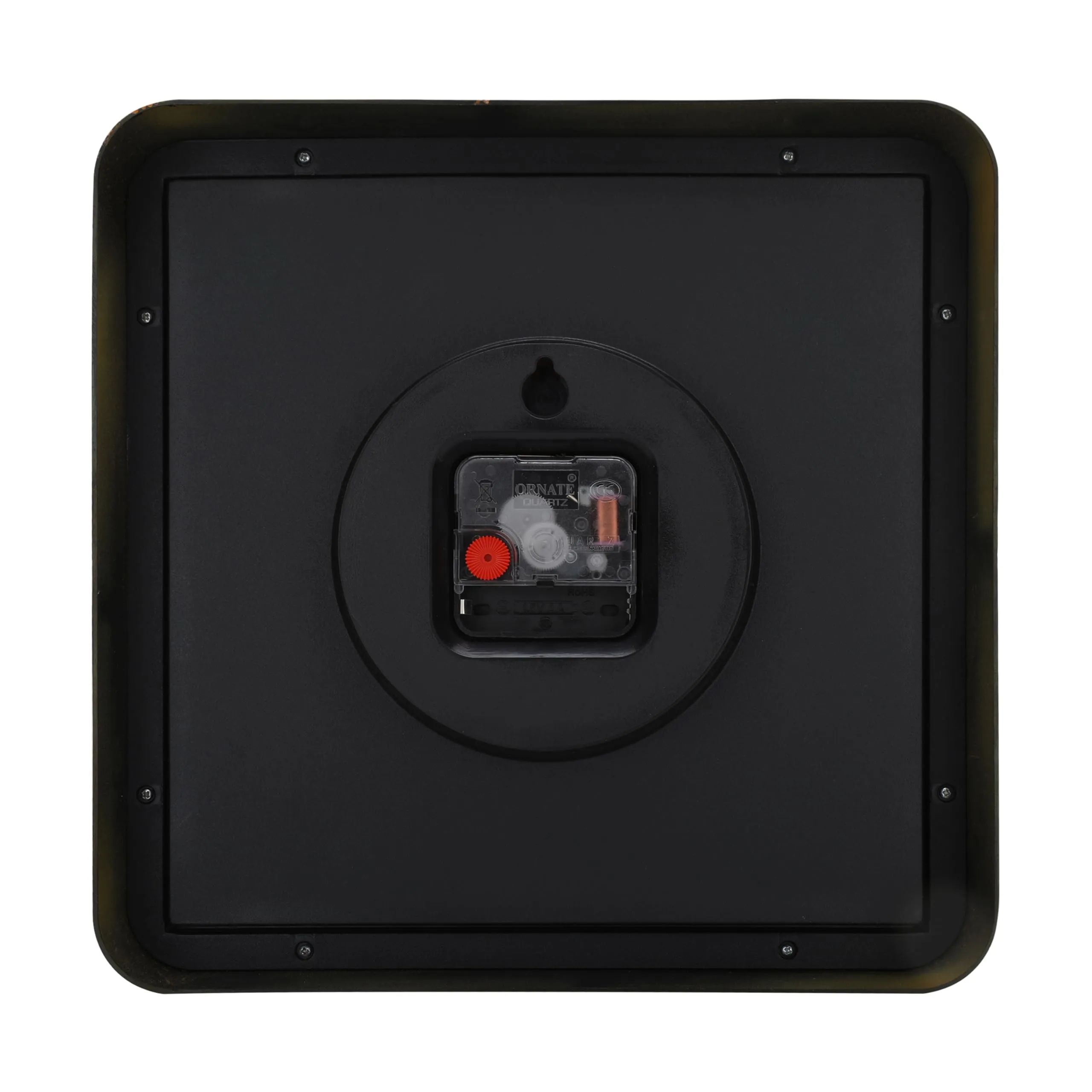 Elica Wooden Look Home and Office Plastic Wall Clock (Wood)
