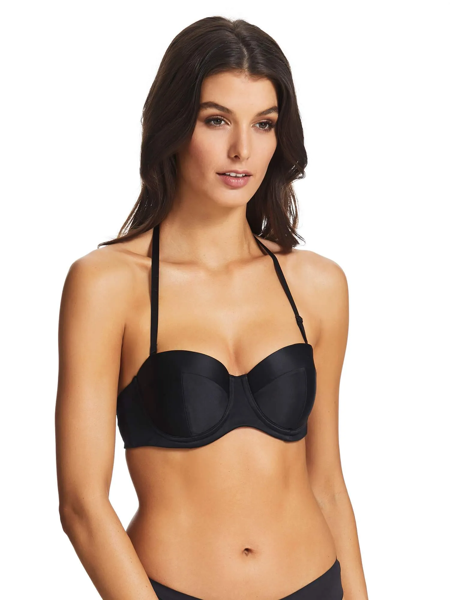 Finelines Classics 4 Way Strapless Convertible Bra - Black