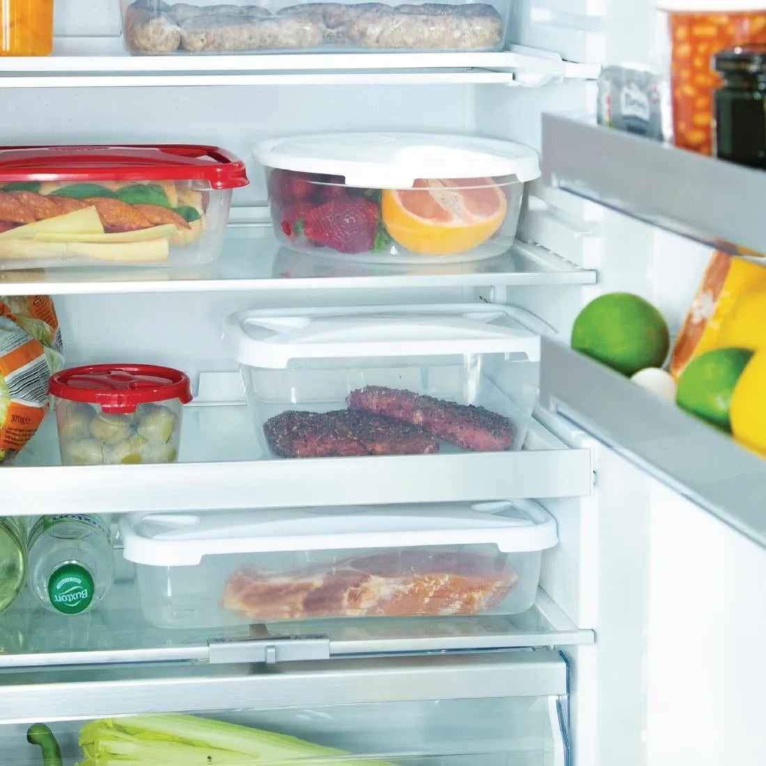 FS452 Wham Cuisine Polypropylene Food Storage Lunch Box Container 1.2ltr