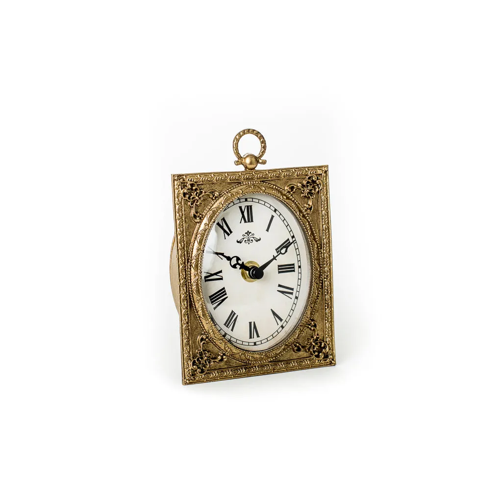 Gold'tique Clock
