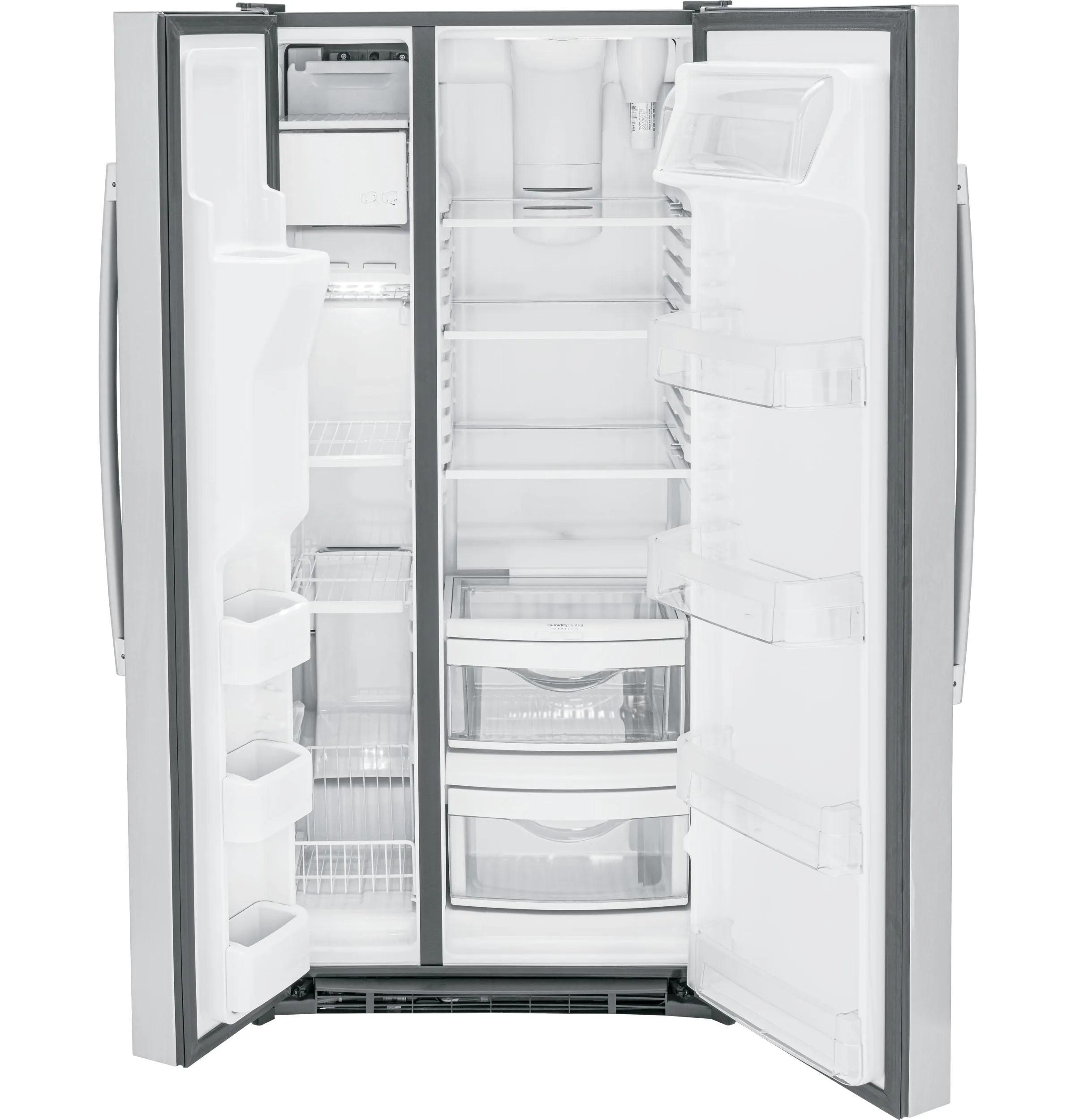 GSE23GYPFS GE® ENERGY STAR® 23.0 Cu. Ft. Side-By-Side Refrigerator