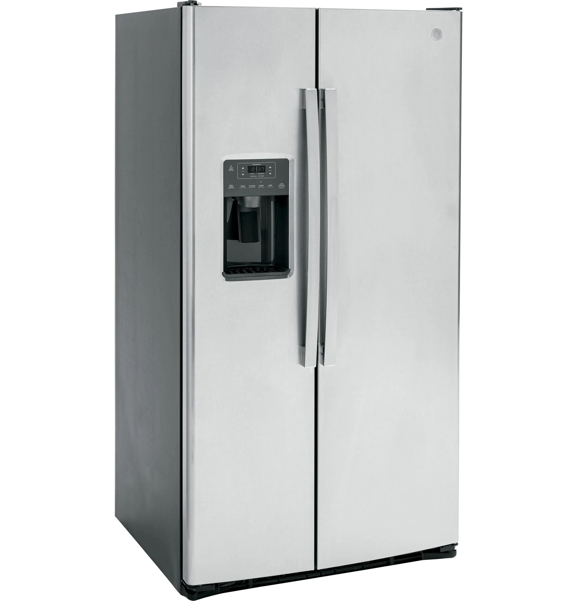 GSE25GYPFS GE® ENERGY STAR® 25.3 Cu. Ft. Side-By-Side Refrigerator