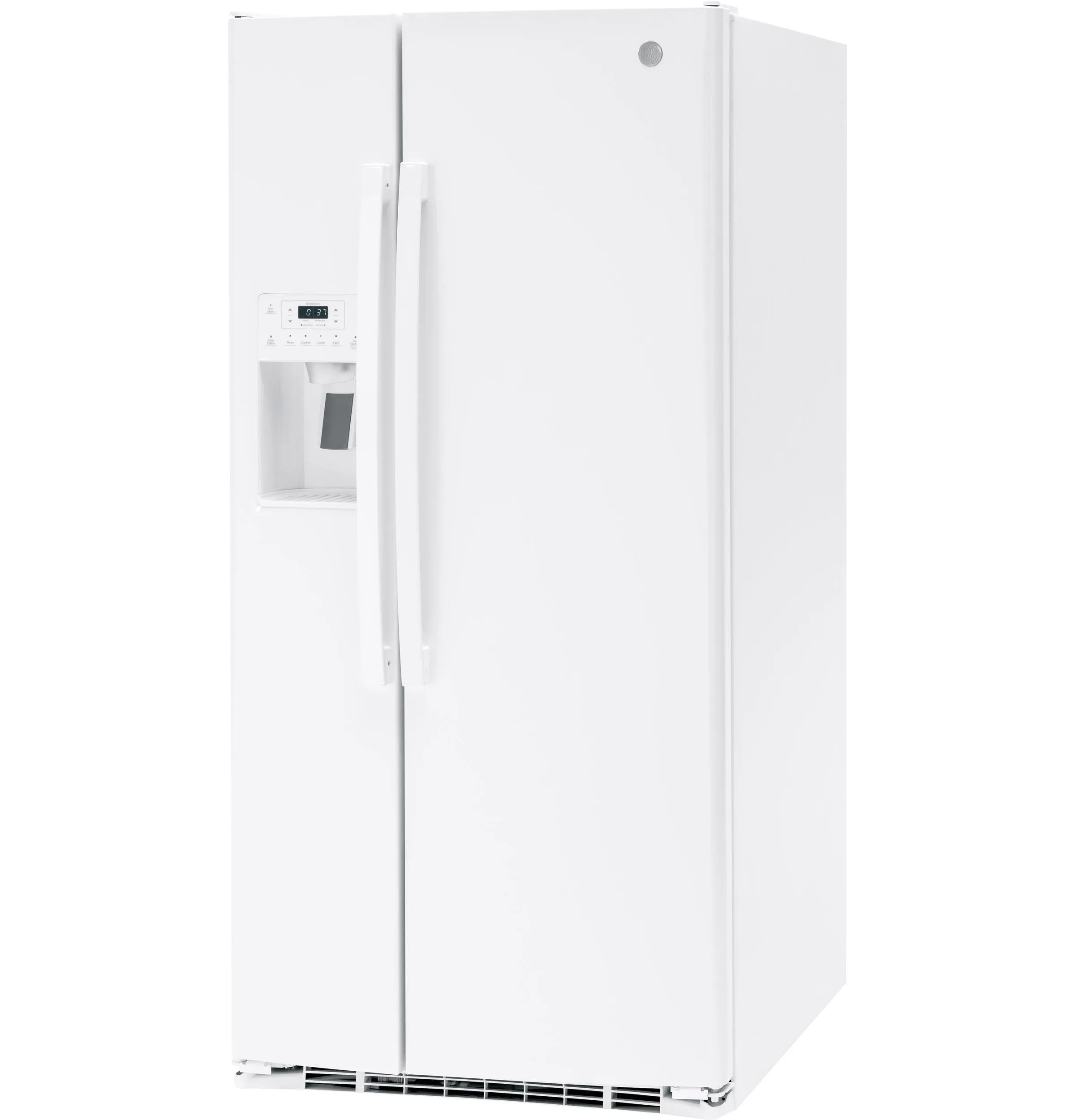 GSS23GGPWW GE® 23.0 Cu. Ft. Side-By-Side Refrigerator