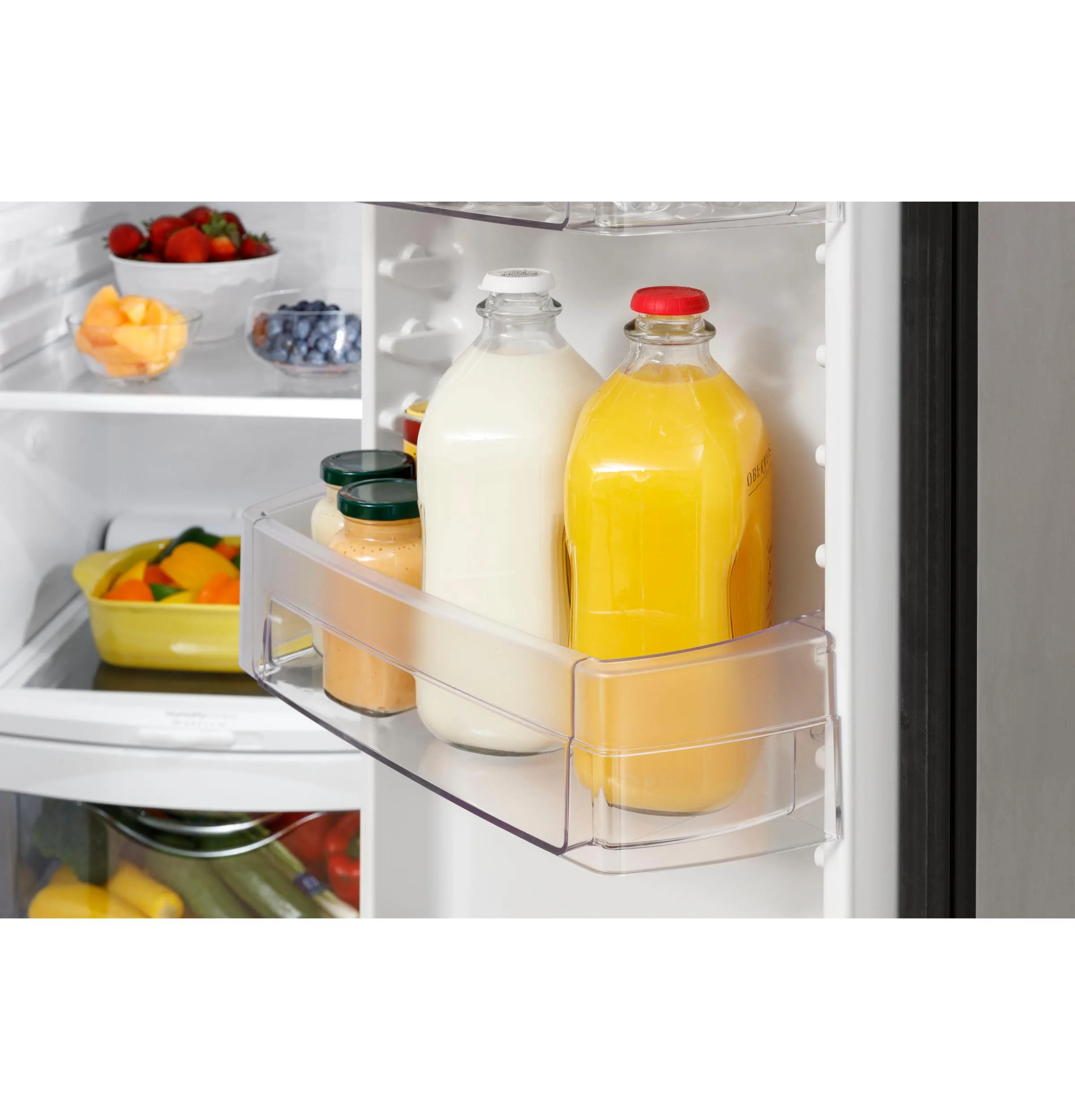 GSS23GGPWW GE® 23.0 Cu. Ft. Side-By-Side Refrigerator