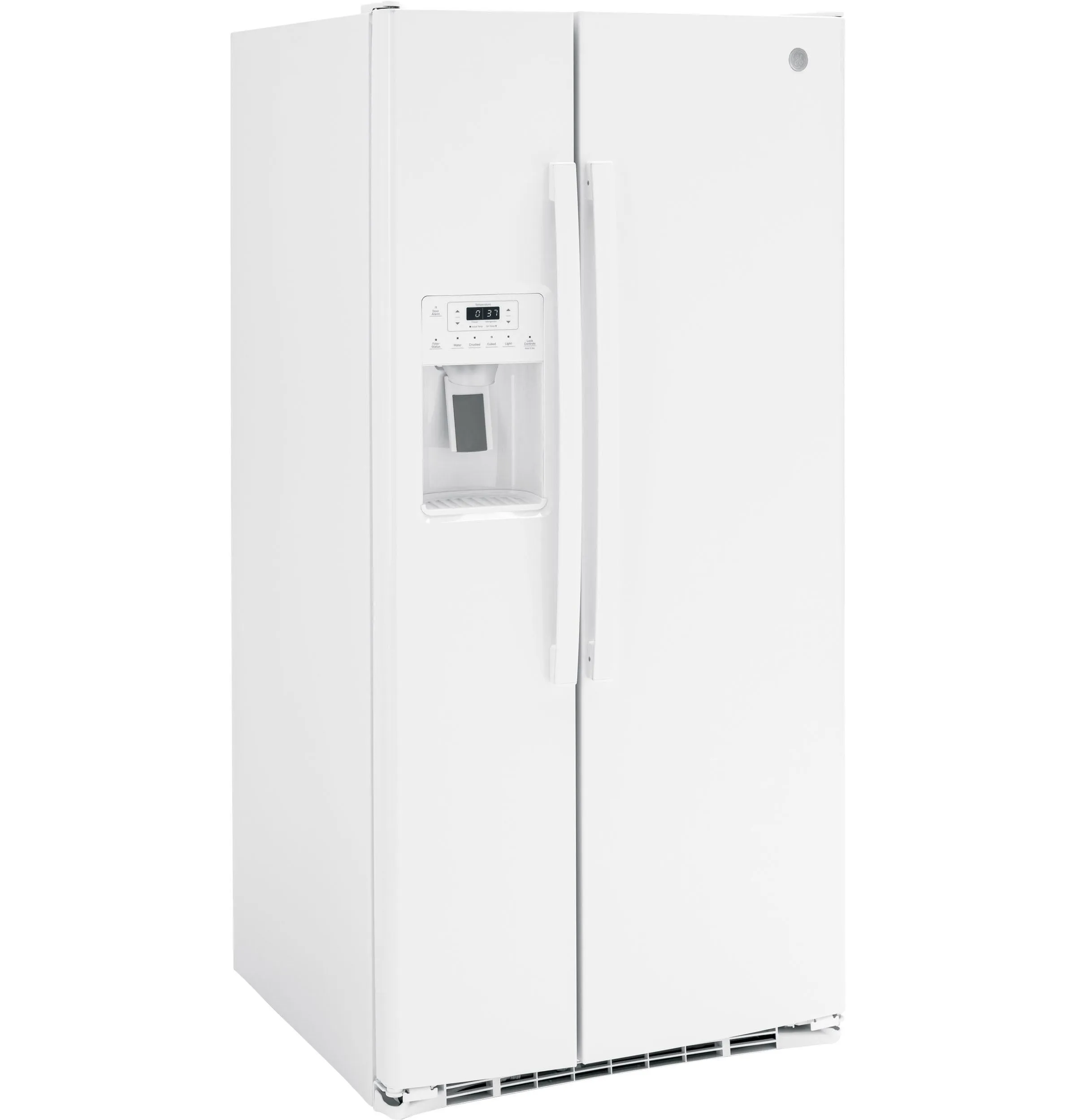 GSS23GGPWW GE® 23.0 Cu. Ft. Side-By-Side Refrigerator