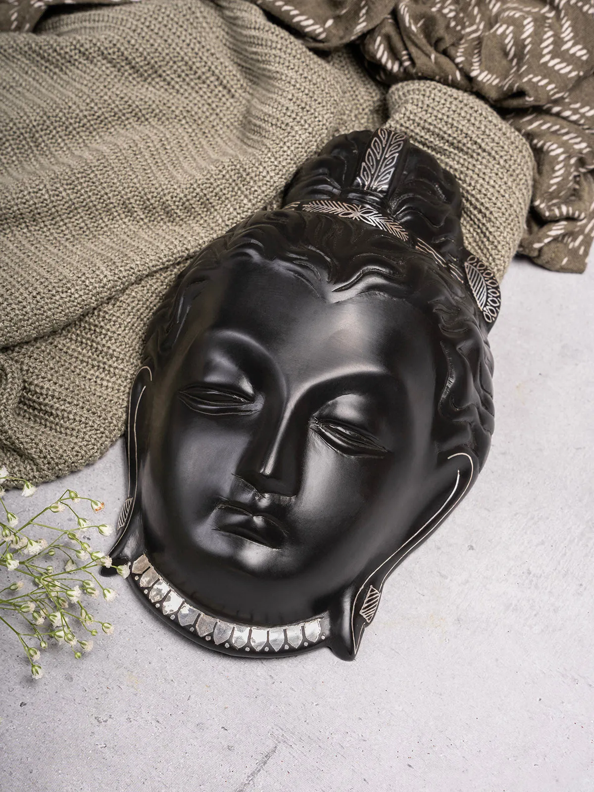 Handcrafted Bidriware Budhha Idol
