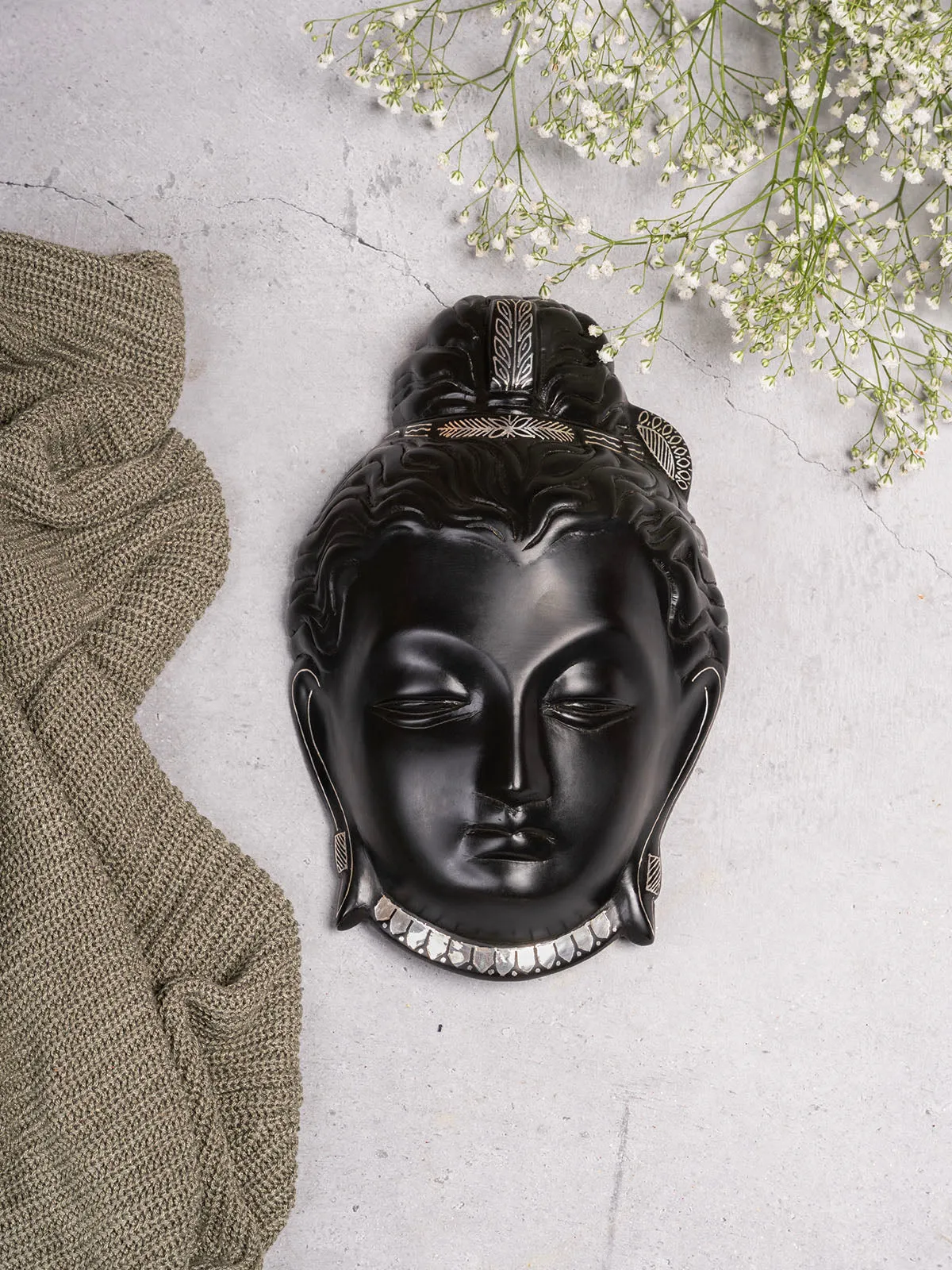 Handcrafted Bidriware Budhha Idol
