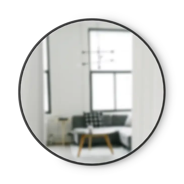 Hub Circle Mirror by Umbra