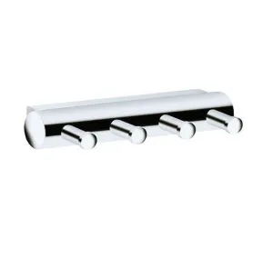 Keuco Plan Towel Hook Panel - with four hooks