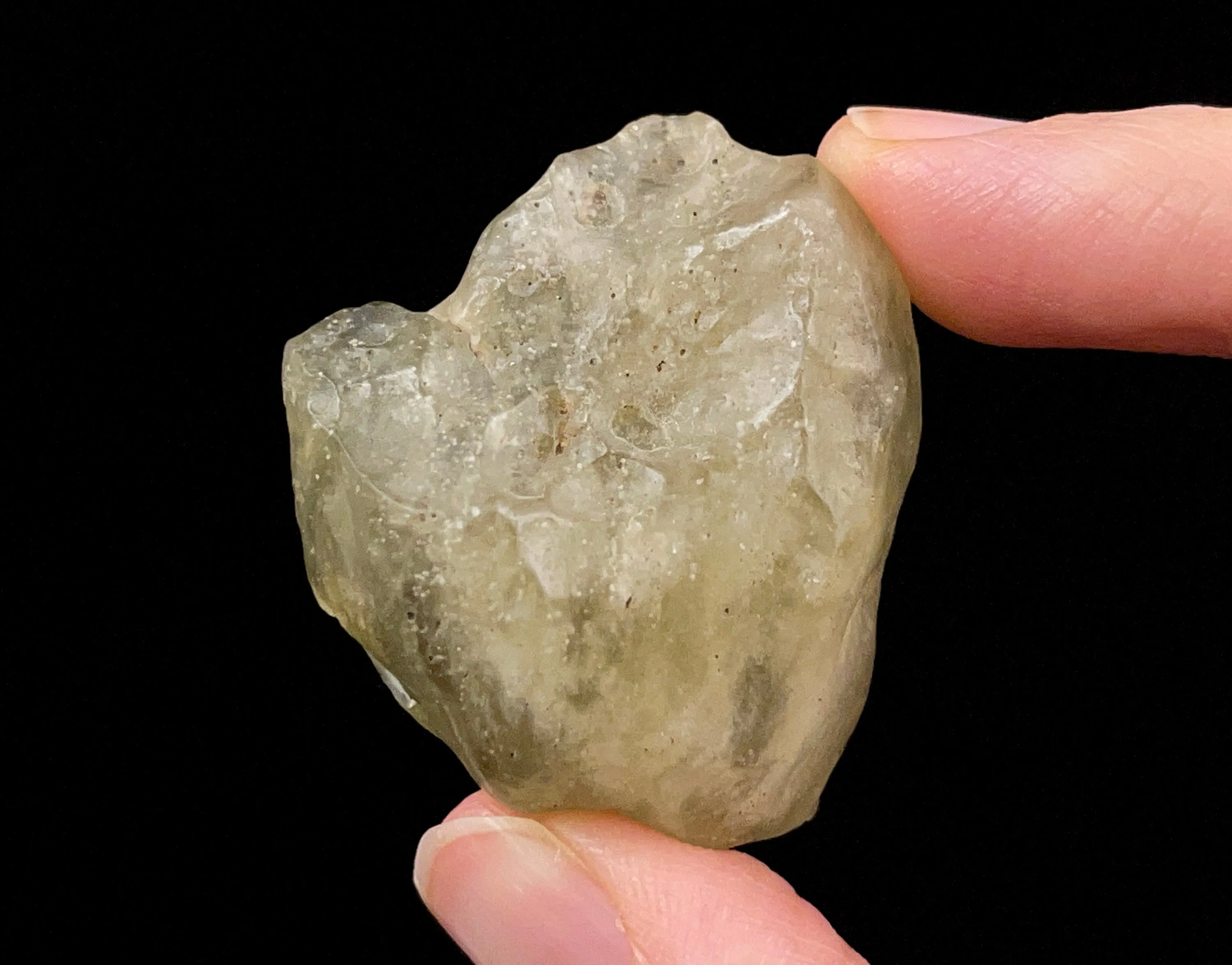 LIBYAN DESERT GLASS, Raw Crystal - Rare, B Grade - Raw Rocks and Minerals, Unique Gift, Home Decor, 52173