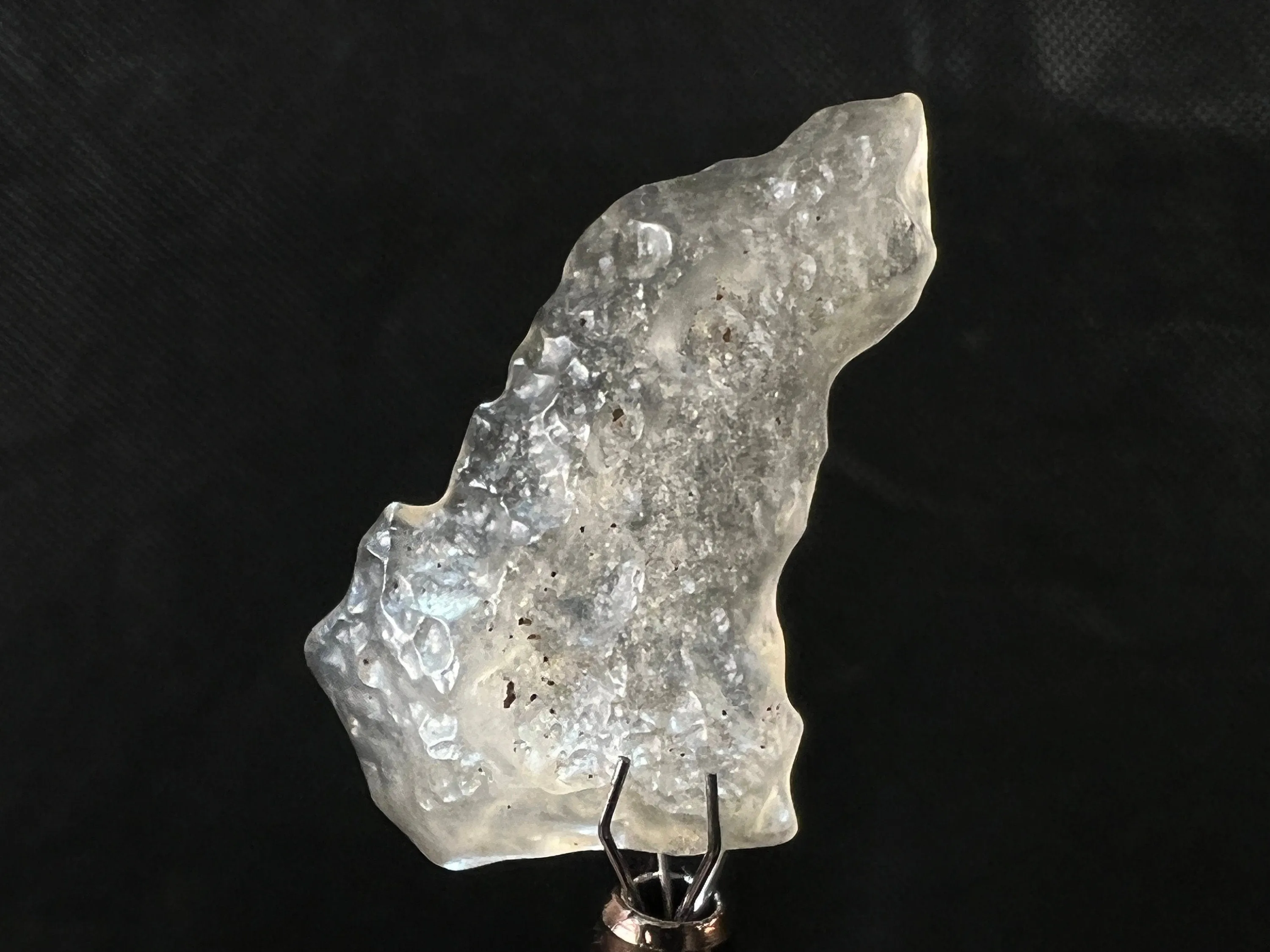 LIBYAN DESERT GLASS, Raw Crystal - Rare, Chime, 3.1g - Unique Gift, Home Decor, Raw Crystals and Stones, L0330