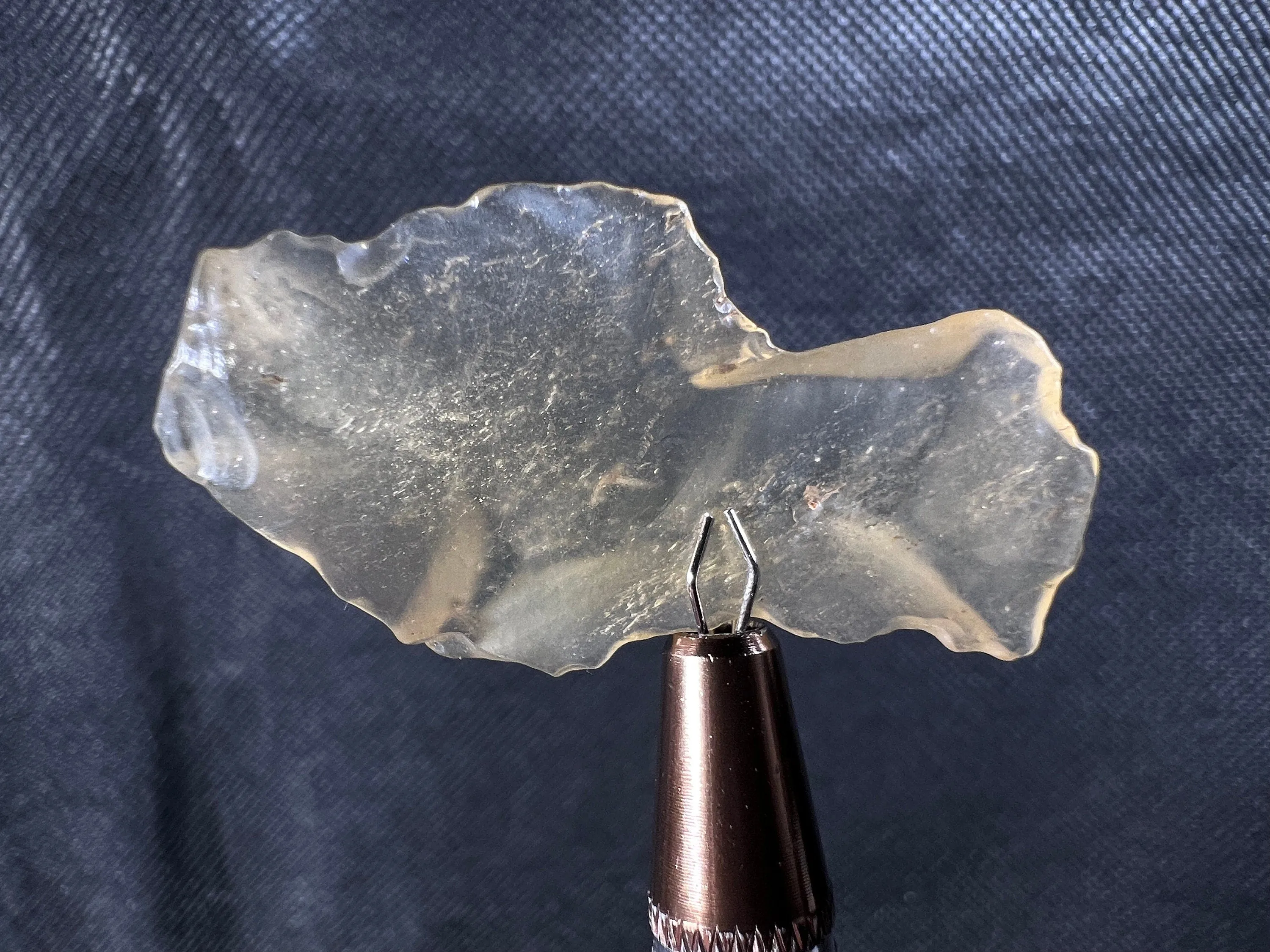 LIBYAN DESERT GLASS, Raw Crystal - Rare, Chime, 4.1g - Unique Gift, Home Decor, Raw Crystals and Stones, 49416