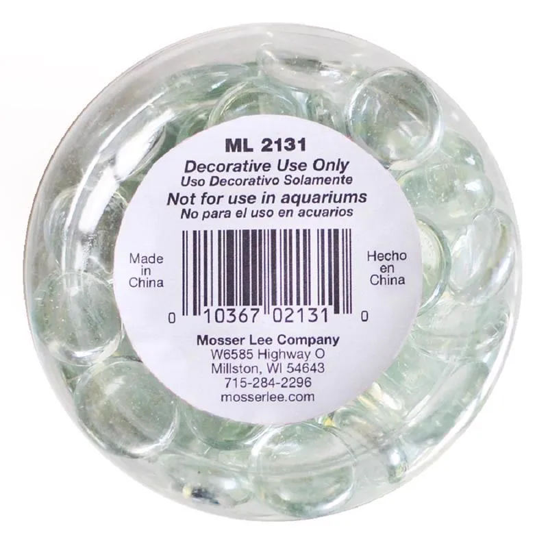 Mosser Lee Crystal Gems Clear Vase Filler 2.2 lb