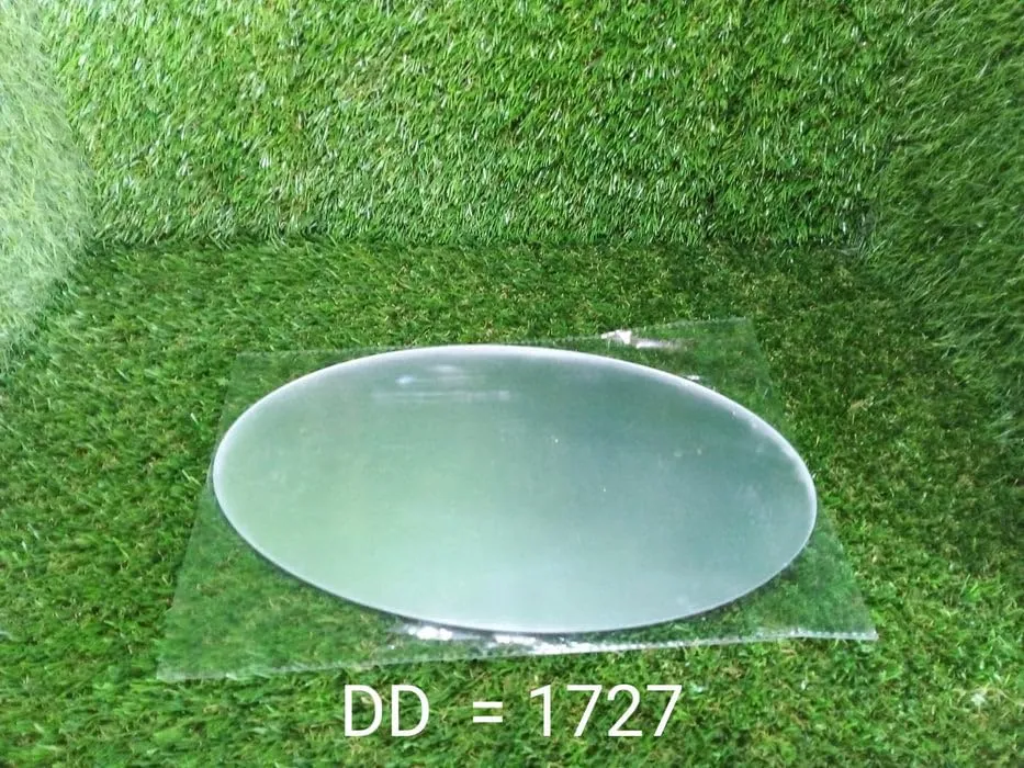 Oval shape Adhesive Glass Mirror sticker for Wall on Bathroom Bedroom Living room Basin Mirror Bathroom Wall Mirror Stickers unbreakable 30cm X 20cm
